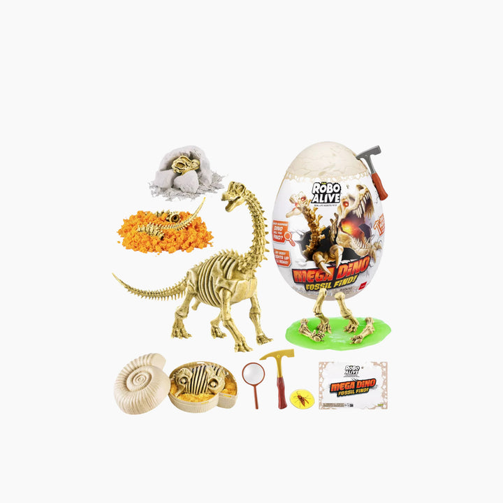 Zuru Robo Alive Mega Dino Fossil Find Surprise Egg excavation kit