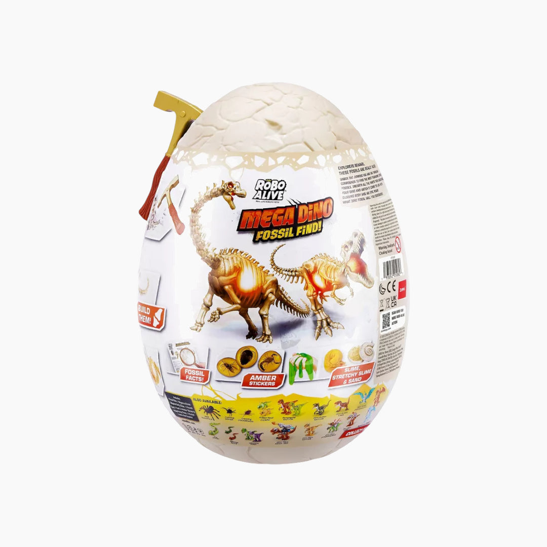 Zuru Robo Alive Mega Dino Fossil Find Surprise Egg excavation kit