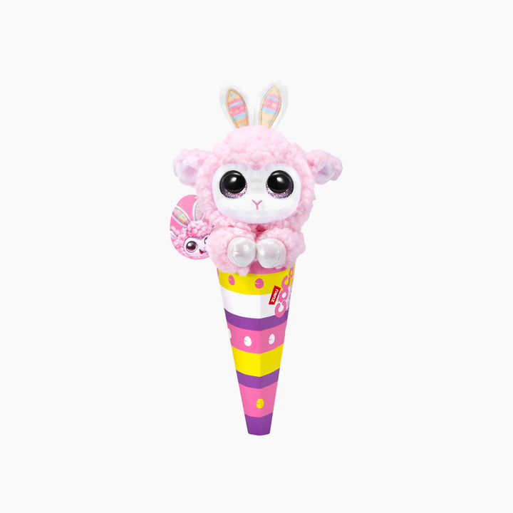 Zuru Coco Cones Easter plush toy, Mindy Bunny Lamb character