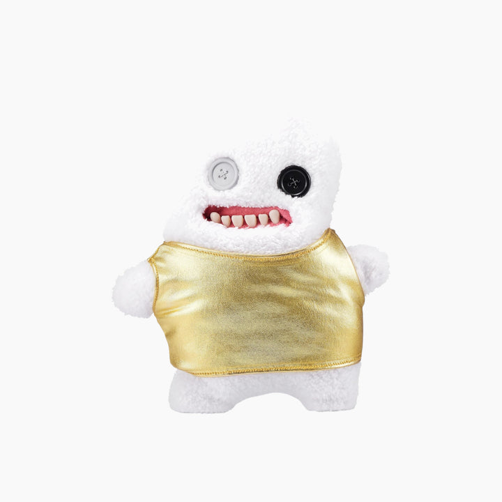 Zuru Fuggler 9-Inch Gold Fuggs plush, Gnawing Terror style