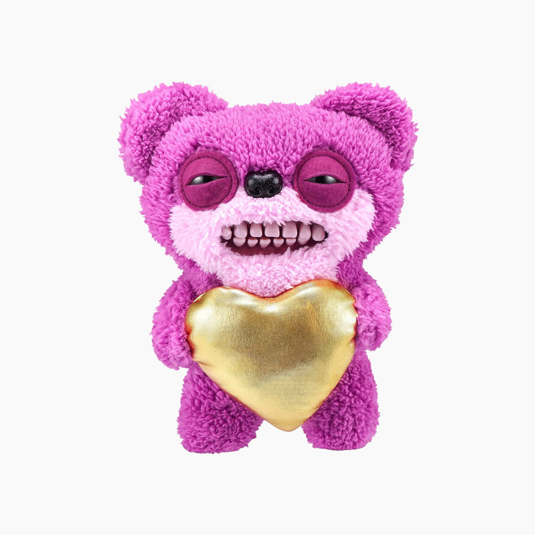 Zuru Fuggler 9-inch Gold Fuggs plush toy in Grin Grin style