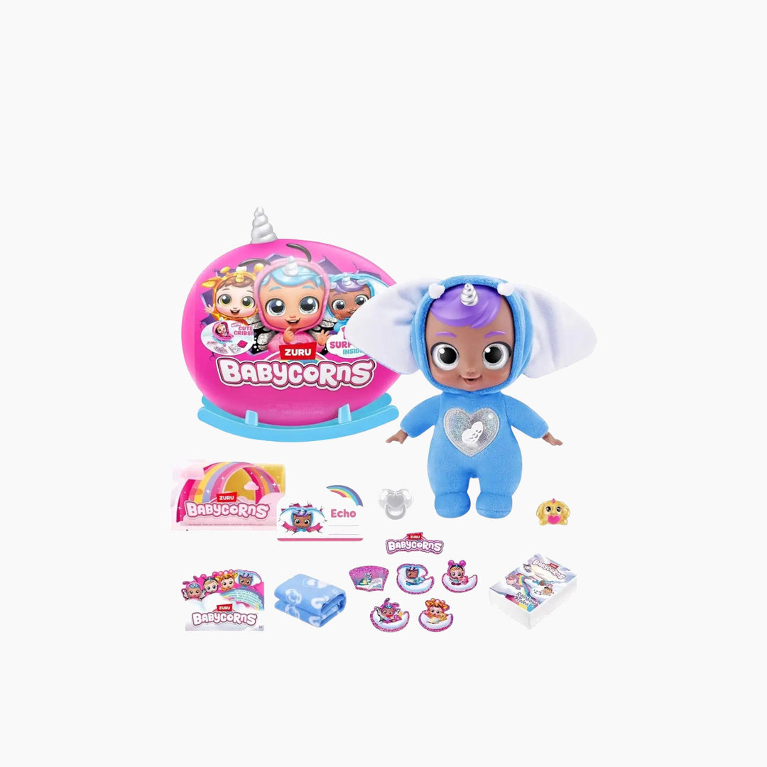 Zuru Babycorns Series 1 small doll with over 15 hidden surprises