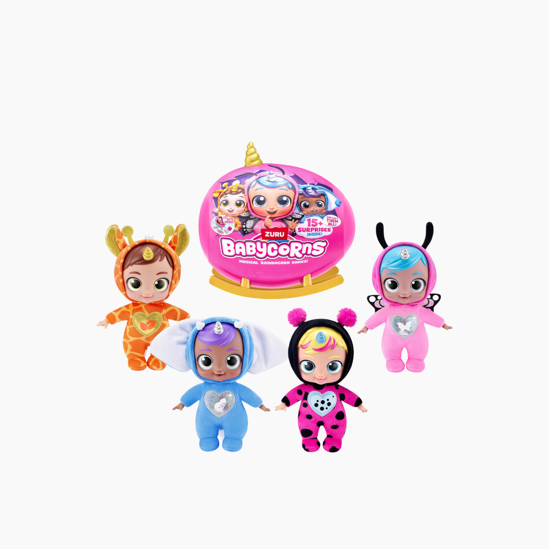 Zuru Babycorns Series 1 small doll with over 15 hidden surprises