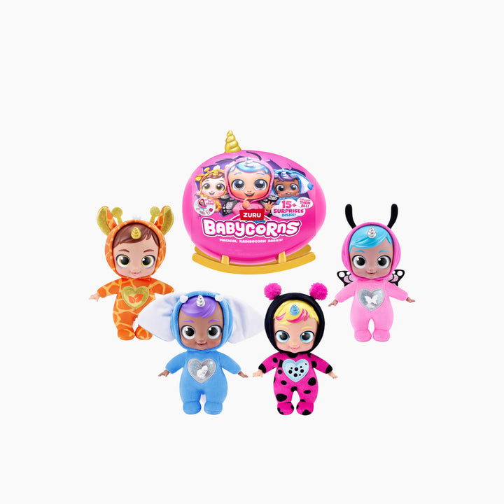 Zuru Babycorns Series 1 small doll with over 15 hidden surprises