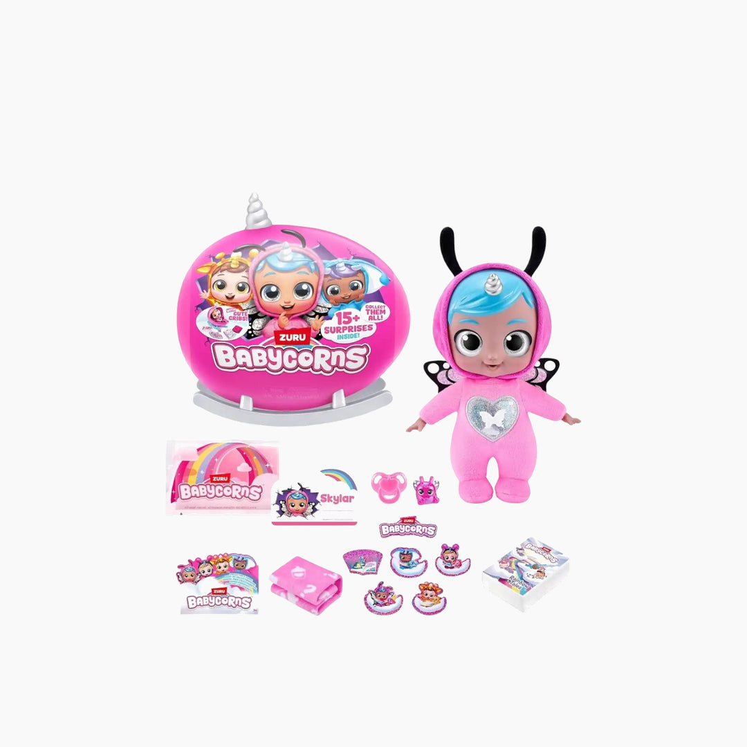 Zuru Babycorns Series 1 small doll with over 15 hidden surprises