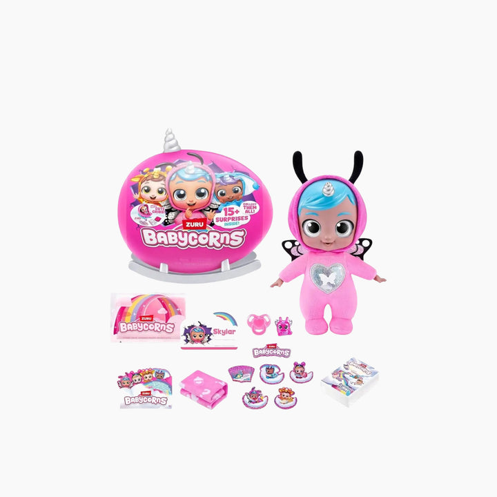 Zuru Babycorns Series 1 small doll with over 15 hidden surprises