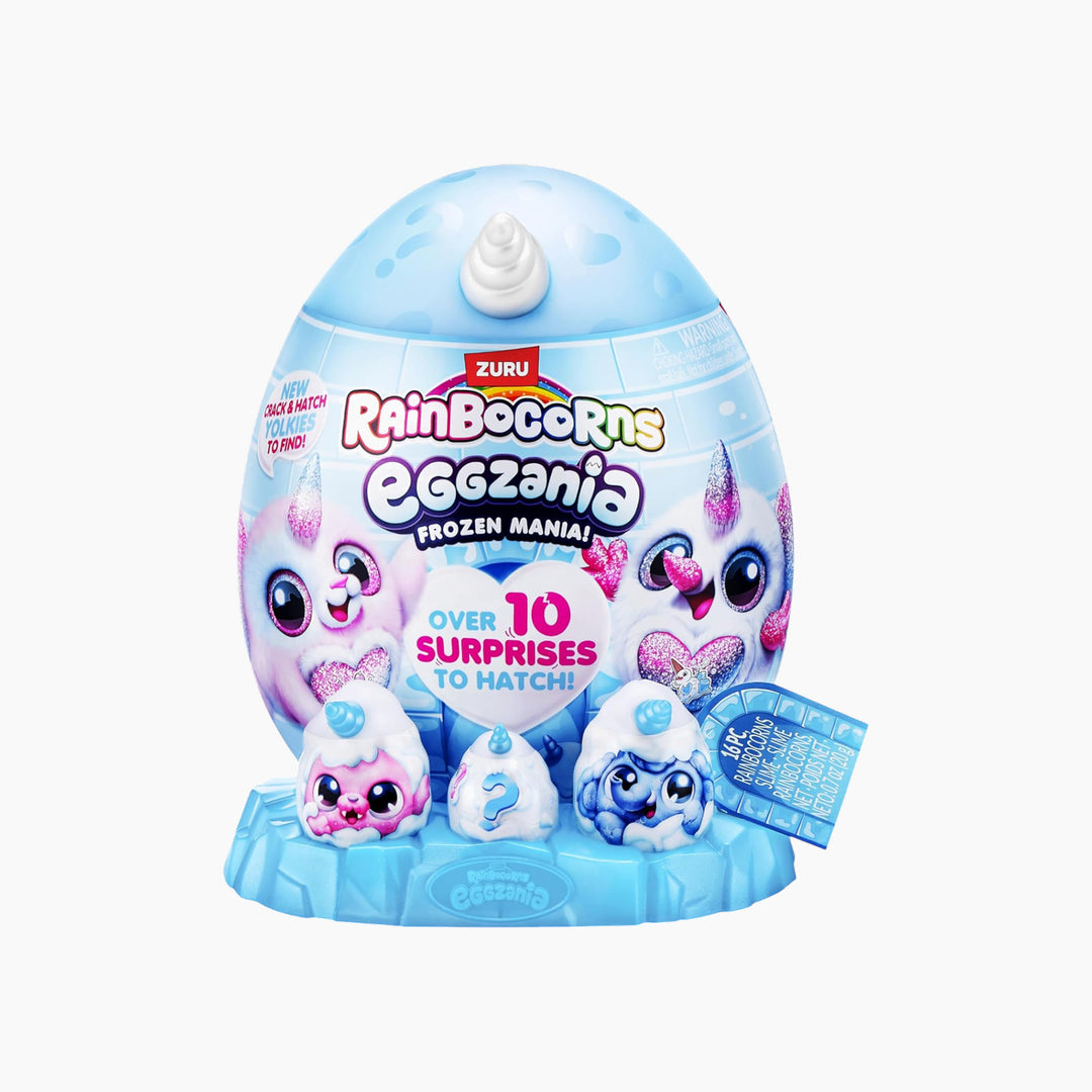 Zuru Rainbocorns Eggzania Frozen Mania plush toy in egg
