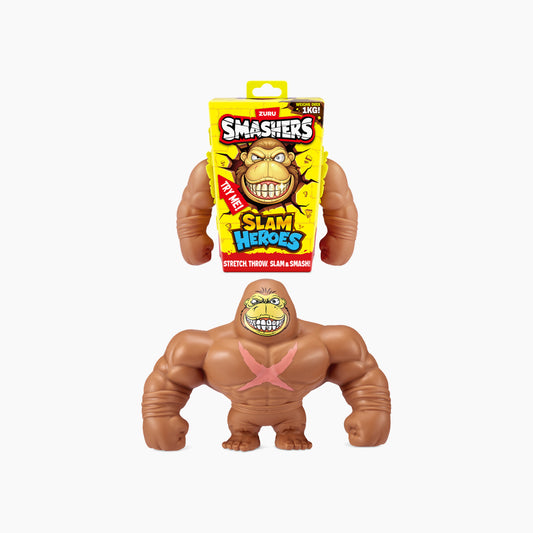 Zuru Smashers Slam Heroes Series 1-Brown Gorilla