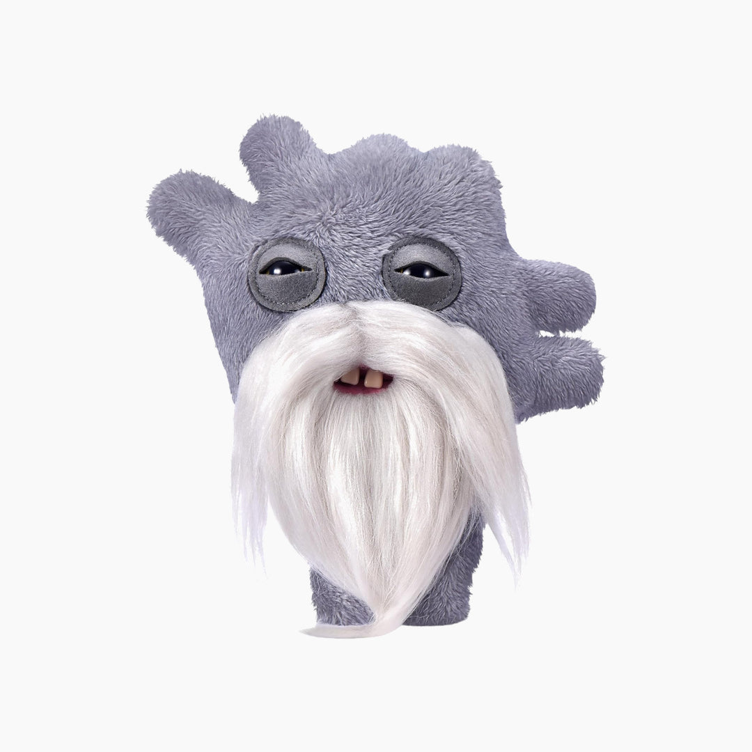 Zuru Fuggler Old Fogies Captain Cardiac plush toy, approximately 9 inches