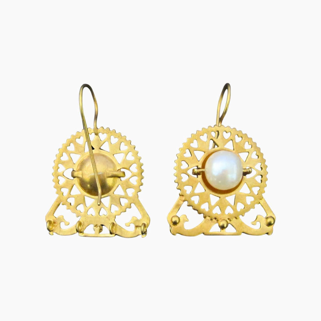 Nadia Dajani Byzantine Earrings