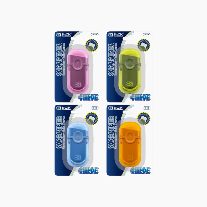 Bazic Chloe Sharpener + Eraser