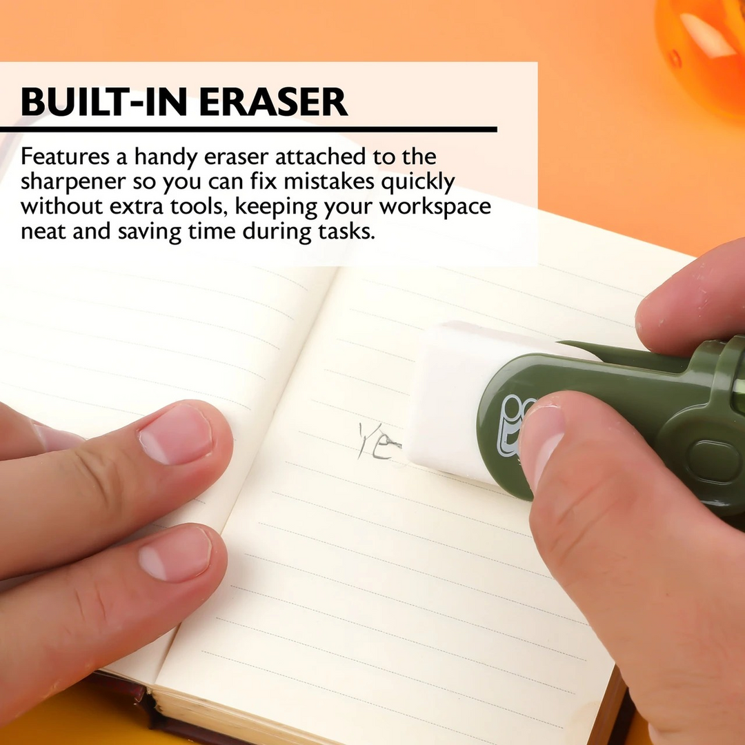 Bazic Chloe Sharpener + Eraser