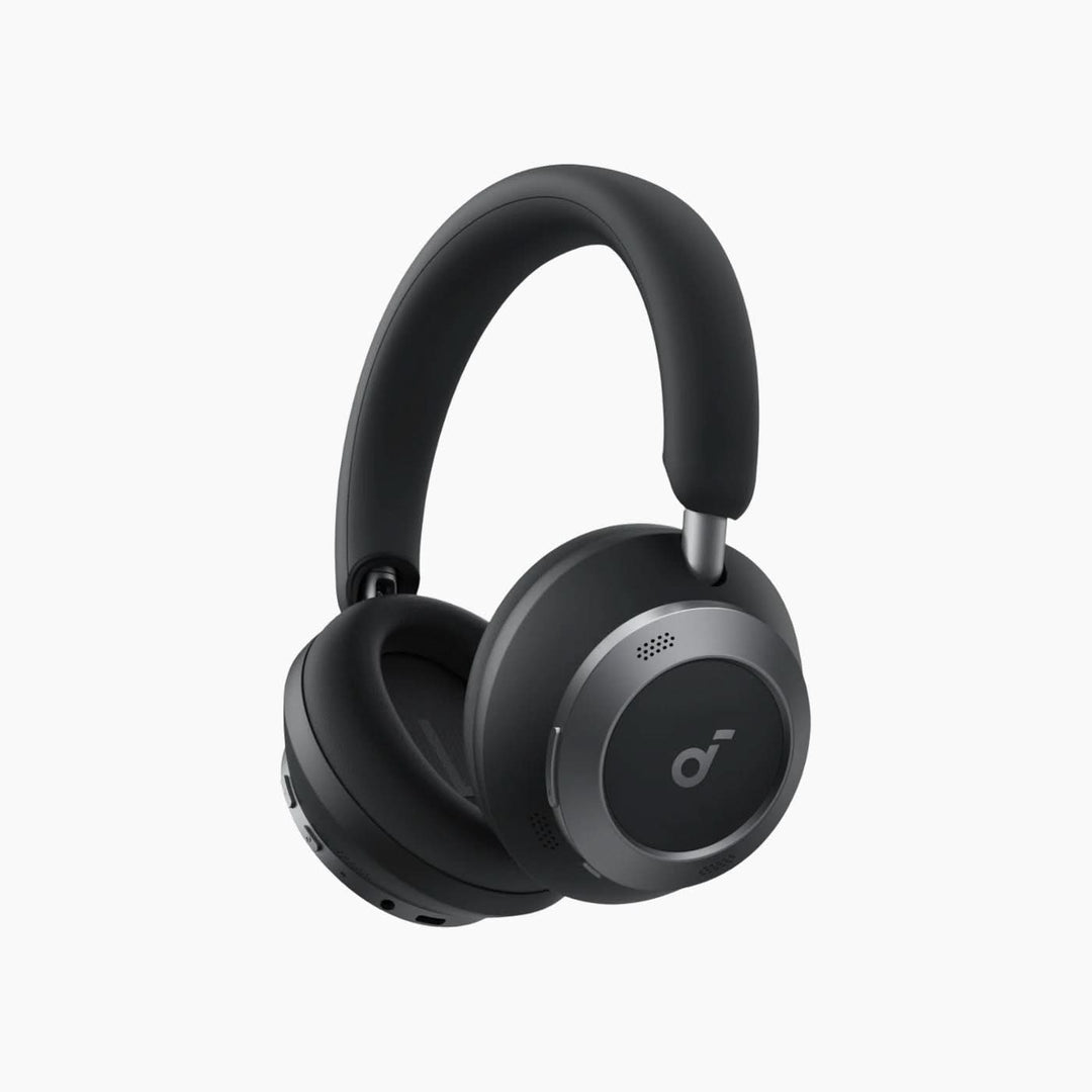 Soundcore Space One Pro black noise-cancelling headphones