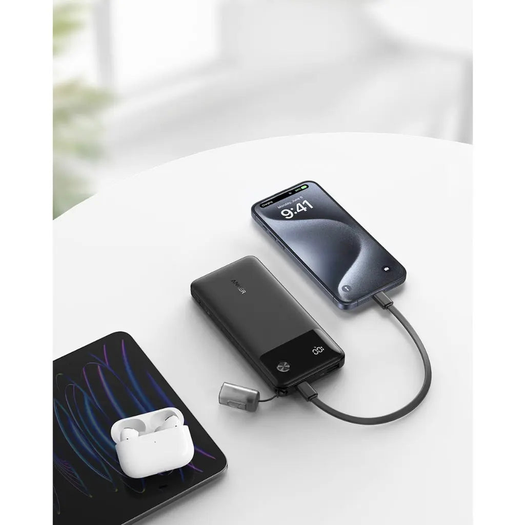 Anker 20,000mAh power bank, white, 30W output