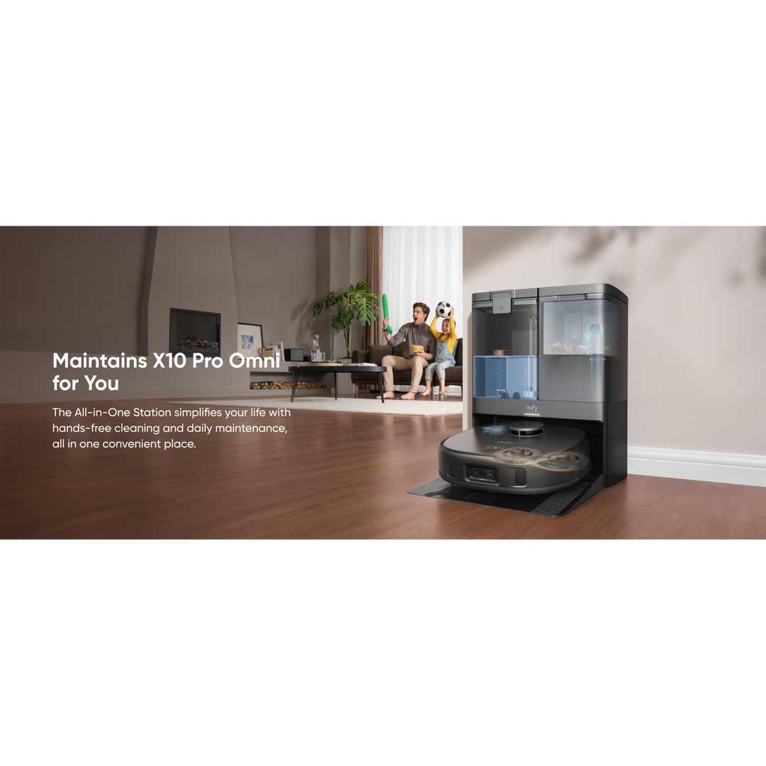Eufy X10 Pro Omni Black - HUNA