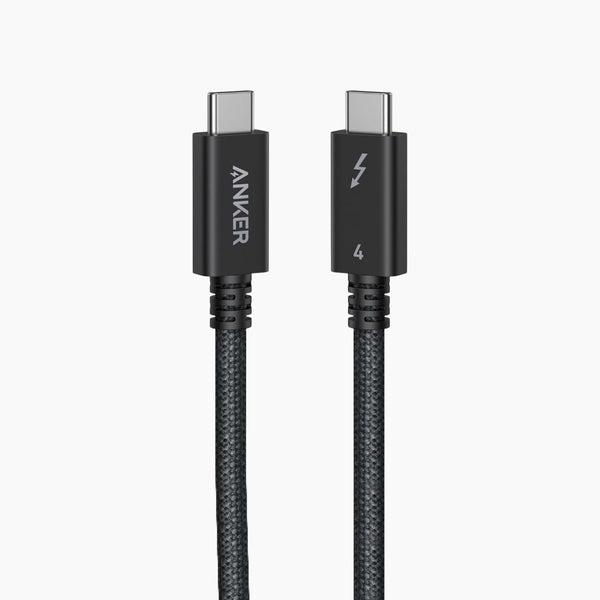 Thunderbolt 4 Cable Ultra Fast Data Transfer (3.3 Ft/ 240W/ 40 Gbps/ Braided)