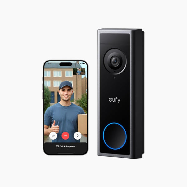 Eufy Video Doorbell Black (Battery-Powered)