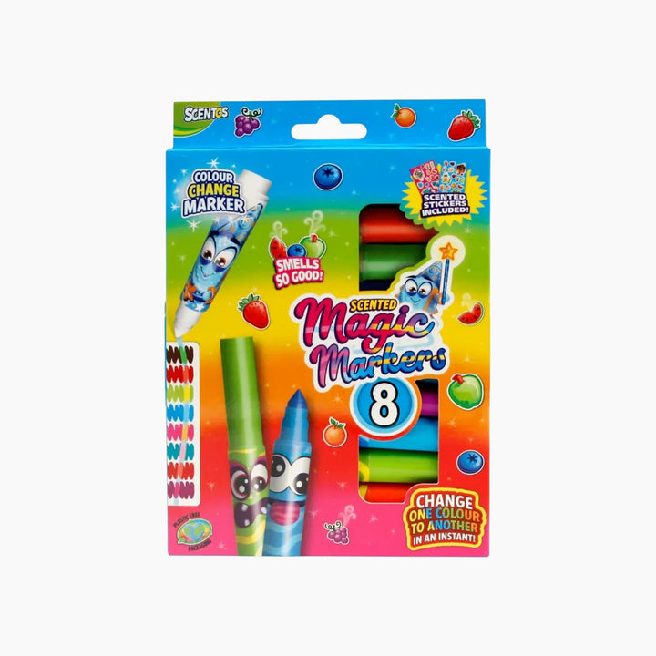 Scentos Magic Markers 8 Pcs