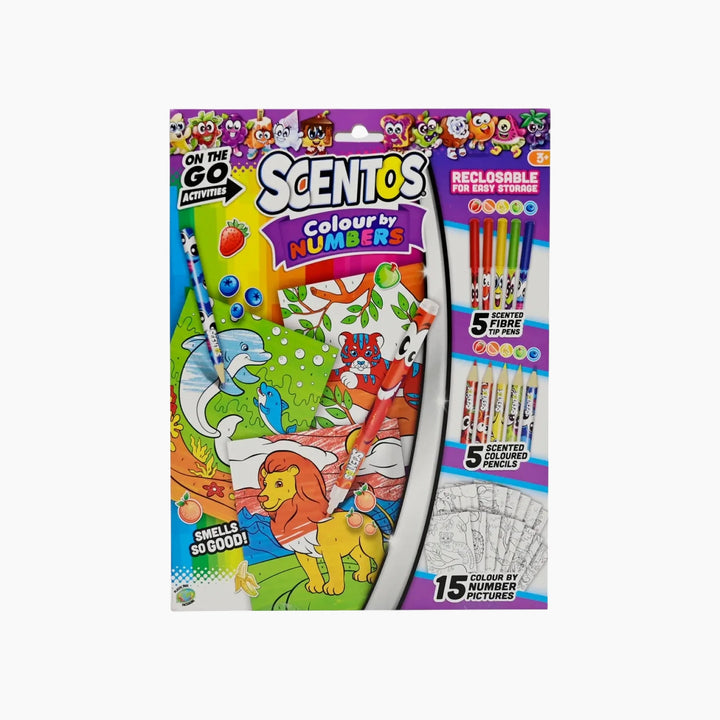 Scentos On The Go Colour By Numbers