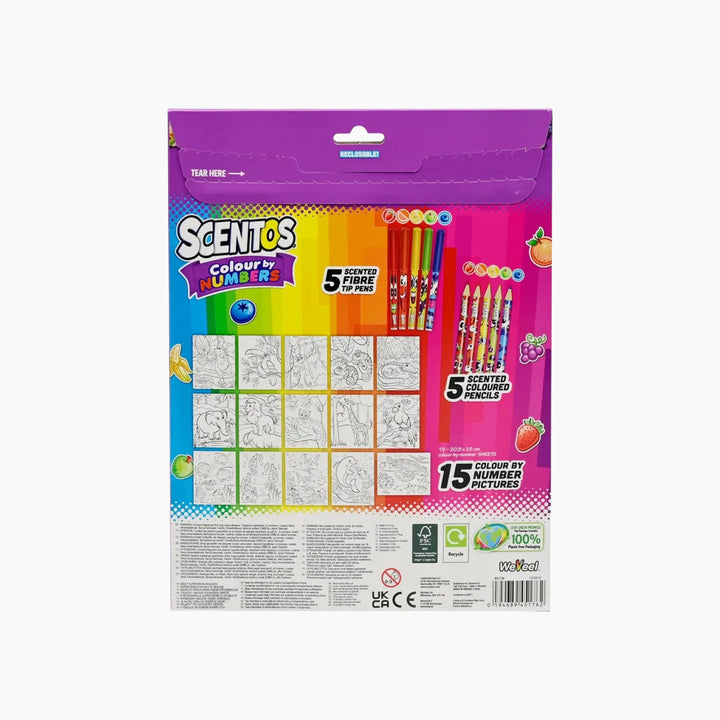 Scentos On The Go Colour By Numbers