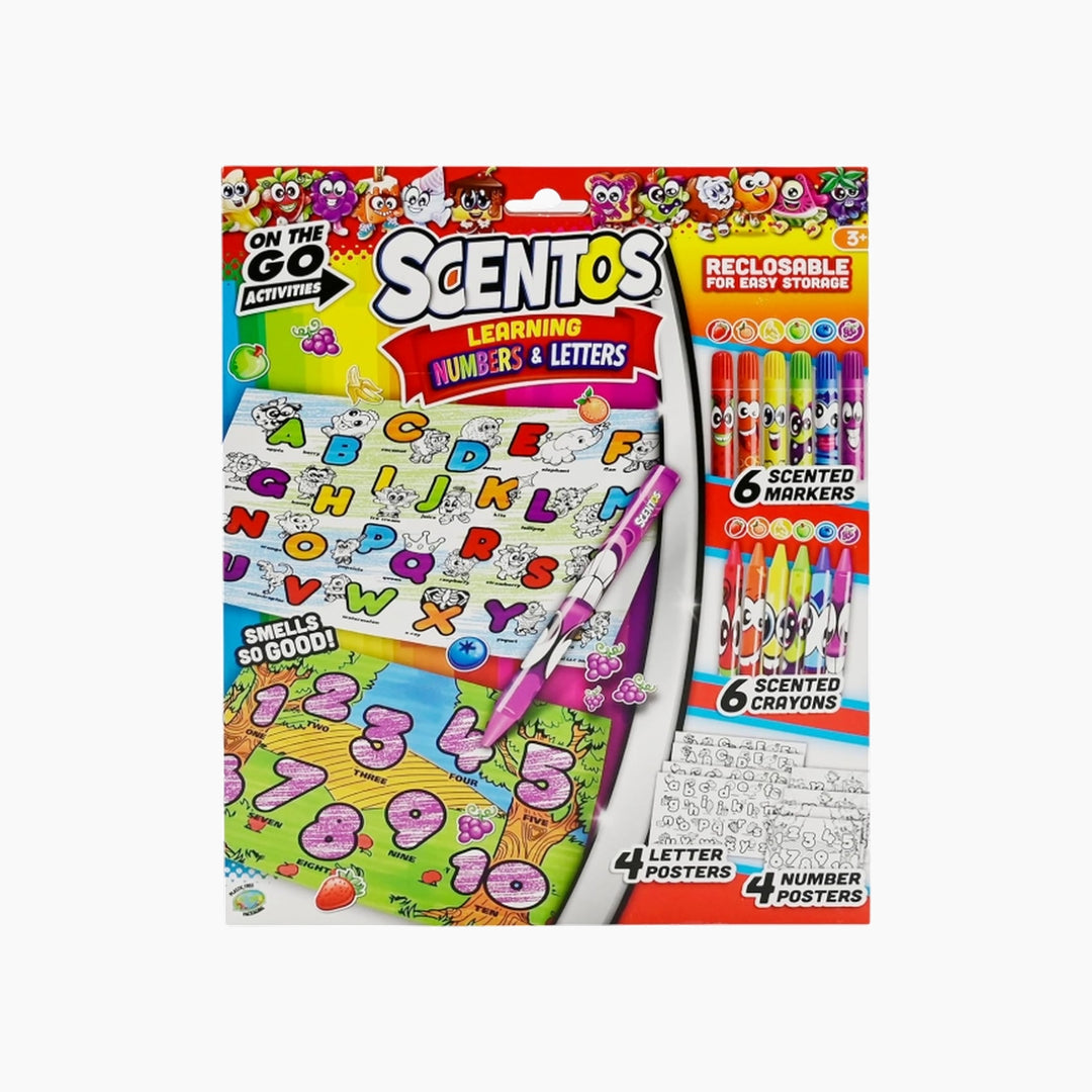Scentos On The Go Learning Numbers &amp; Letters