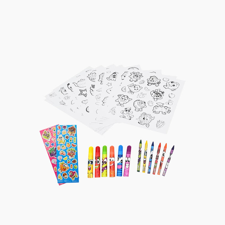 Scentos On The Go Colour In Stickers