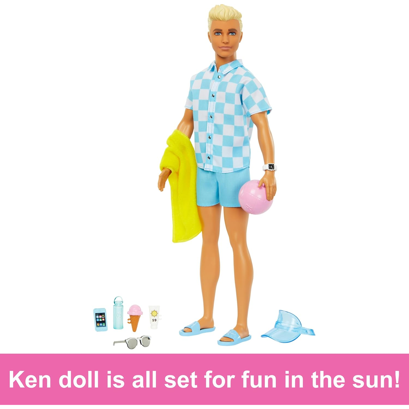 Mattel Ken Beach Doll Mattel Ken Beach Doll