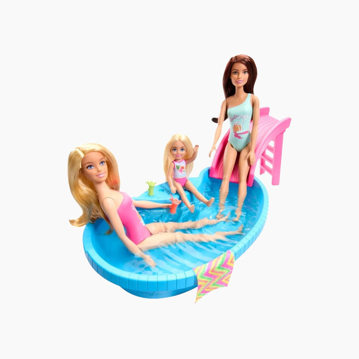 Barbie Doll and Pool Playset