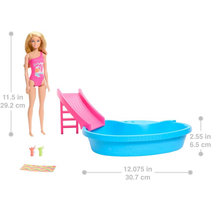 Barbie Doll and Pool Playset