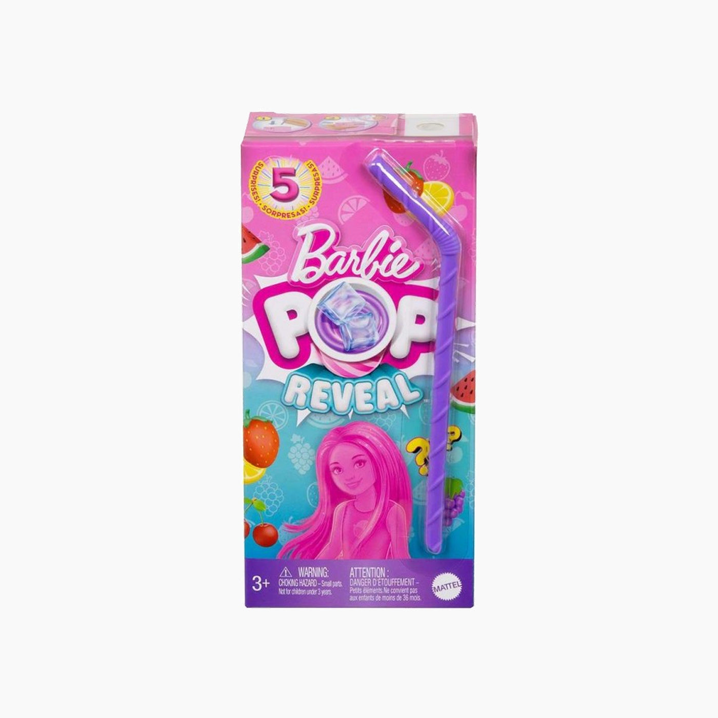 Mattel Barbie Chelsea Pop! Reveal Fruit Doll Series