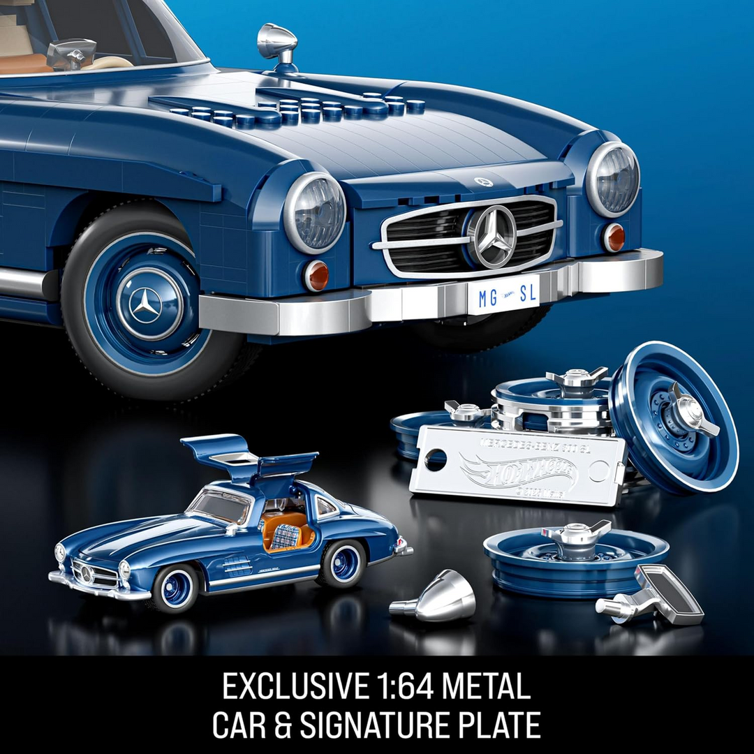 Mattel Brick Shop Hot Wheels Mercedes-Benz 300 SL