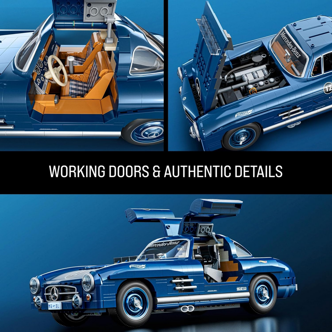 Mattel Brick Shop Hot Wheels Mercedes-Benz 300 SL
