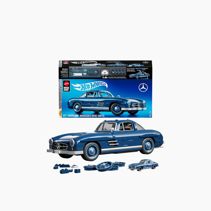 Mattel Brick Shop Hot Wheels Mercedes-Benz 300 SL