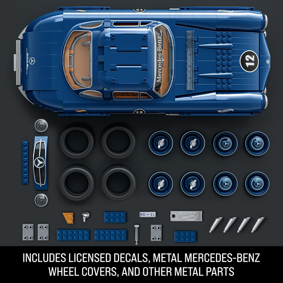 Mattel Brick Shop Hot Wheels Mercedes-Benz 300 SL
