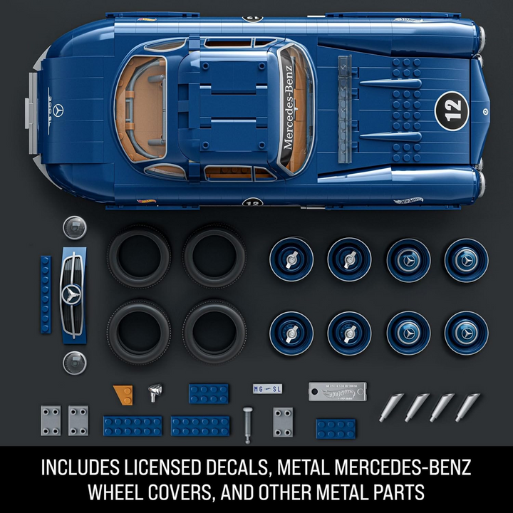 Mattel Brick Shop Hot Wheels Mercedes-Benz 300 SL
