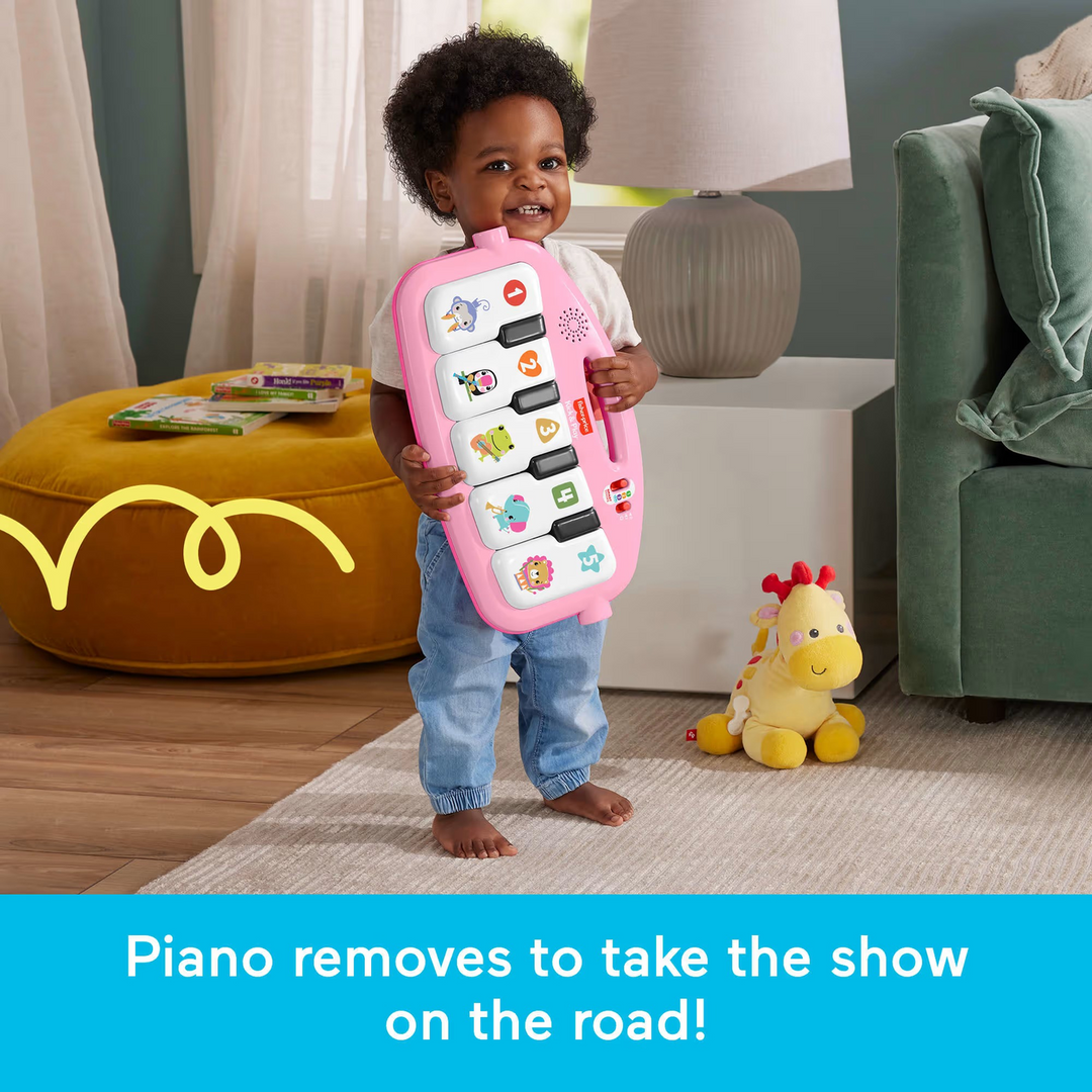 Mattel Glow &amp; Grow Kick &amp; Play Piano Gym
