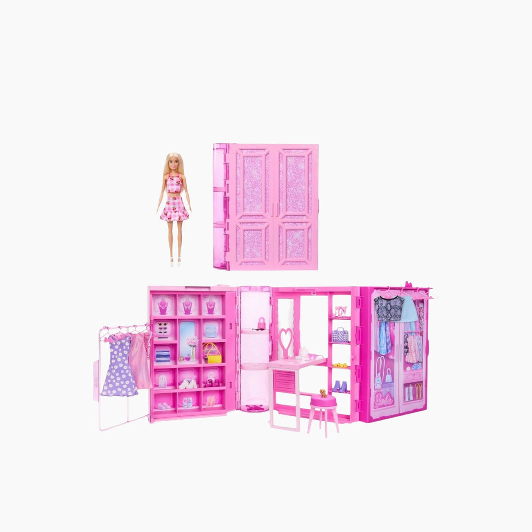 Barbie Dream Closet Doll, Playset and Accessories