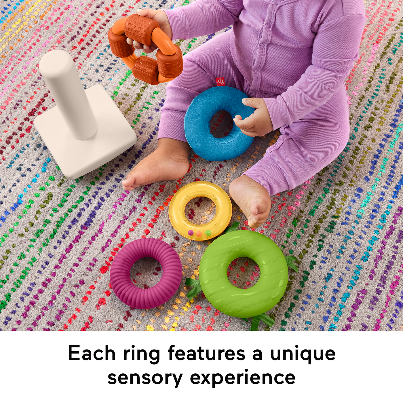 Mattel Sensory Rock-A-Stack Mattel Sensory Rock-A-Stack