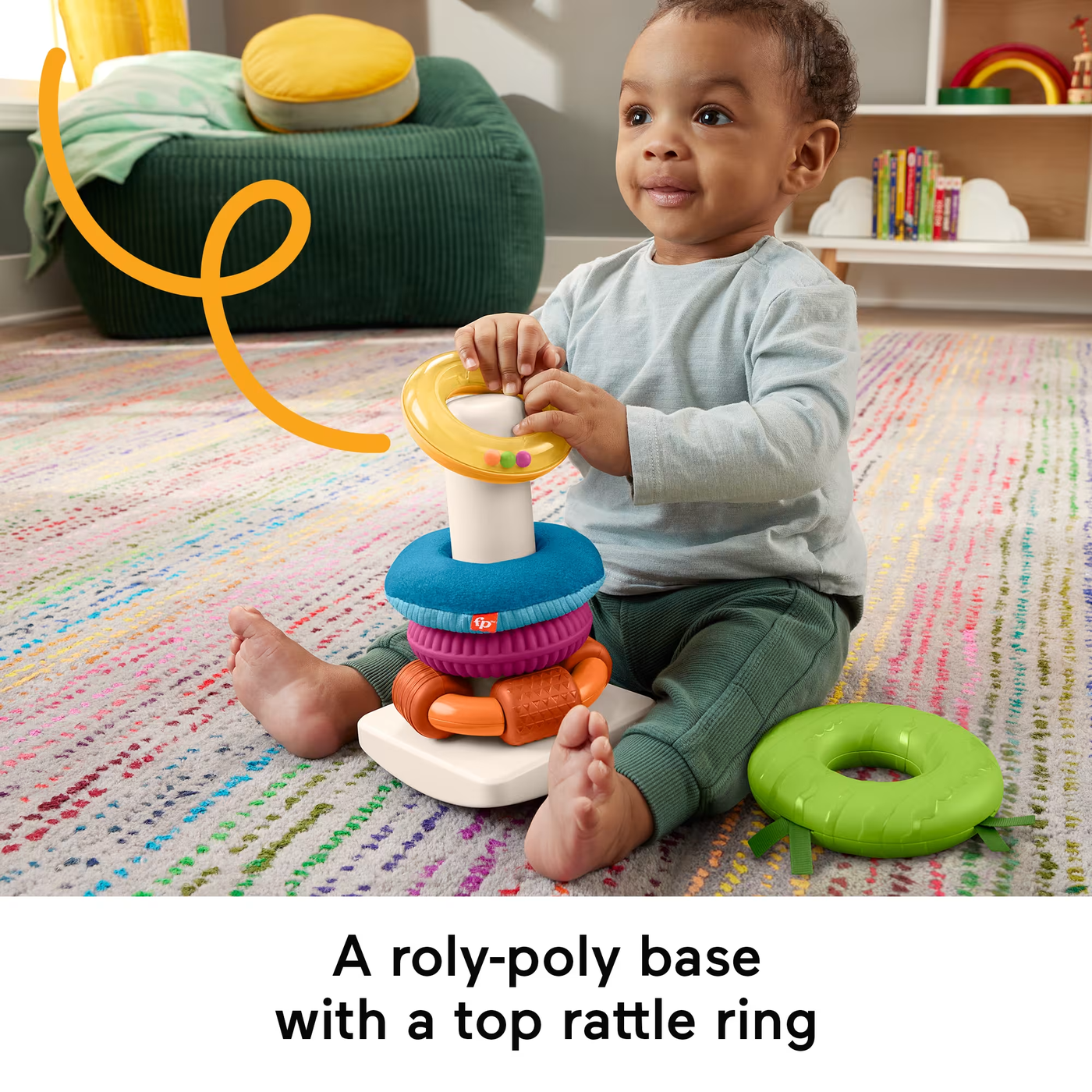 Mattel Sensory Rock-A-Stack Mattel Sensory Rock-A-Stack