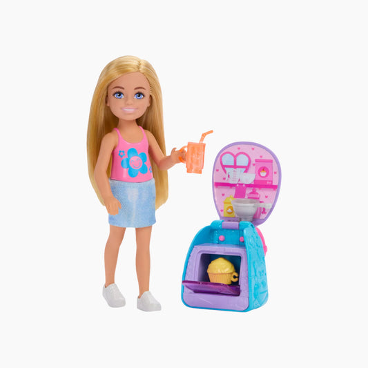Mattel Barbie Club Chelsea Backpack Surprise - Blonde Doll