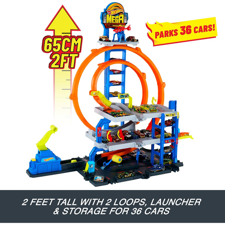 Hot Wheels Mega Loop Garage
