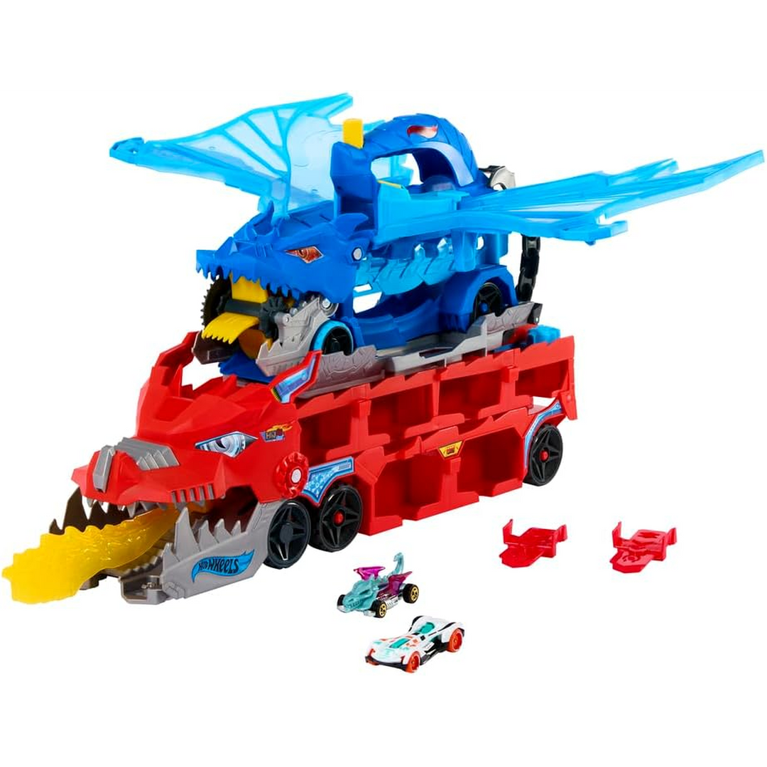 Hot Wheels Ultimate Dual Dragon Transporter