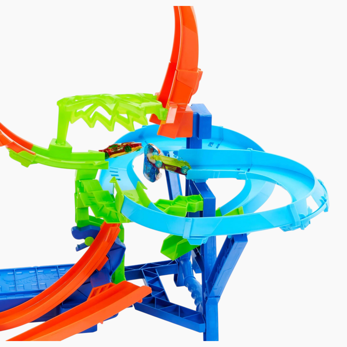 Hot Wheels Stunt Tracks Mid-Air Crash Hot Wheels Stunt Tracks Mid-Air Crash