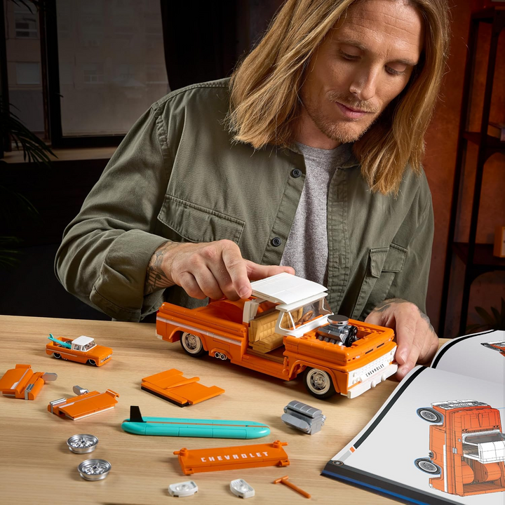 Mattel Brick Shop Hot Wheels Custom &