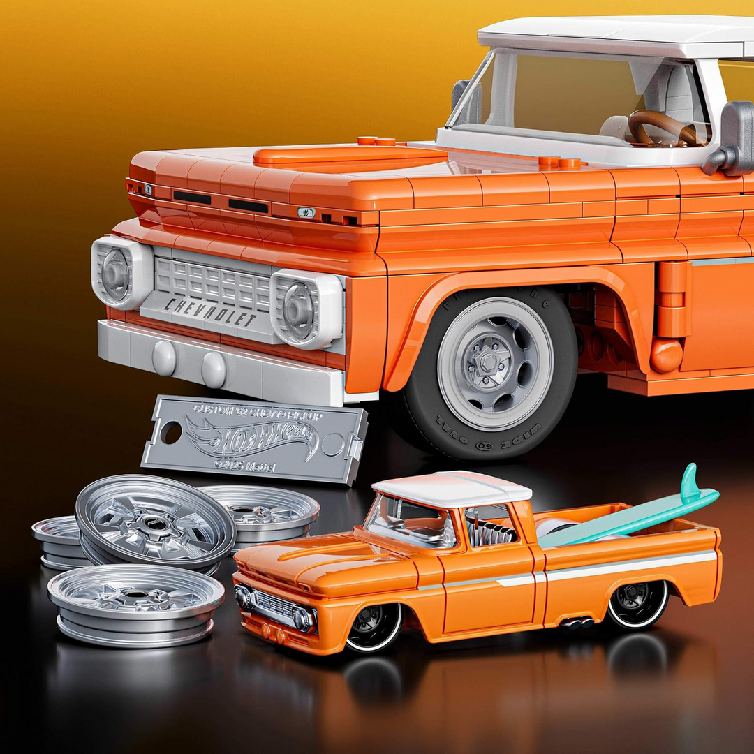 Mattel Brick Shop Hot Wheels Custom &