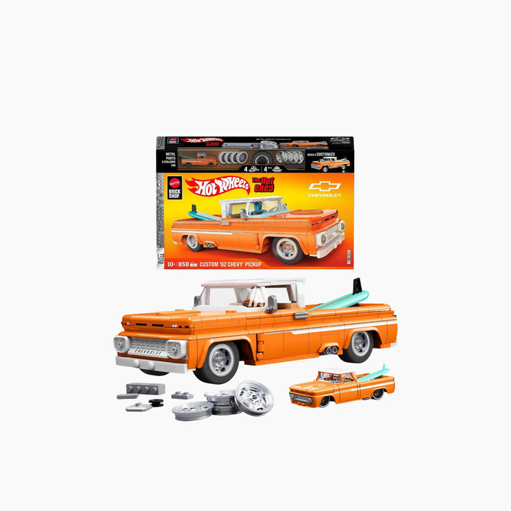 Mattel Brick Shop Hot Wheels Custom &