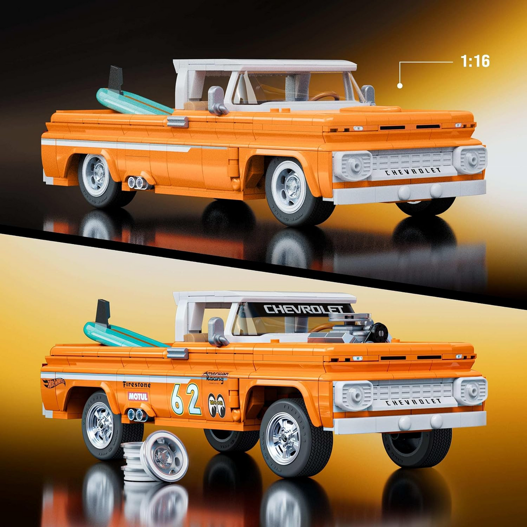 Mattel Brick Shop Hot Wheels Custom &