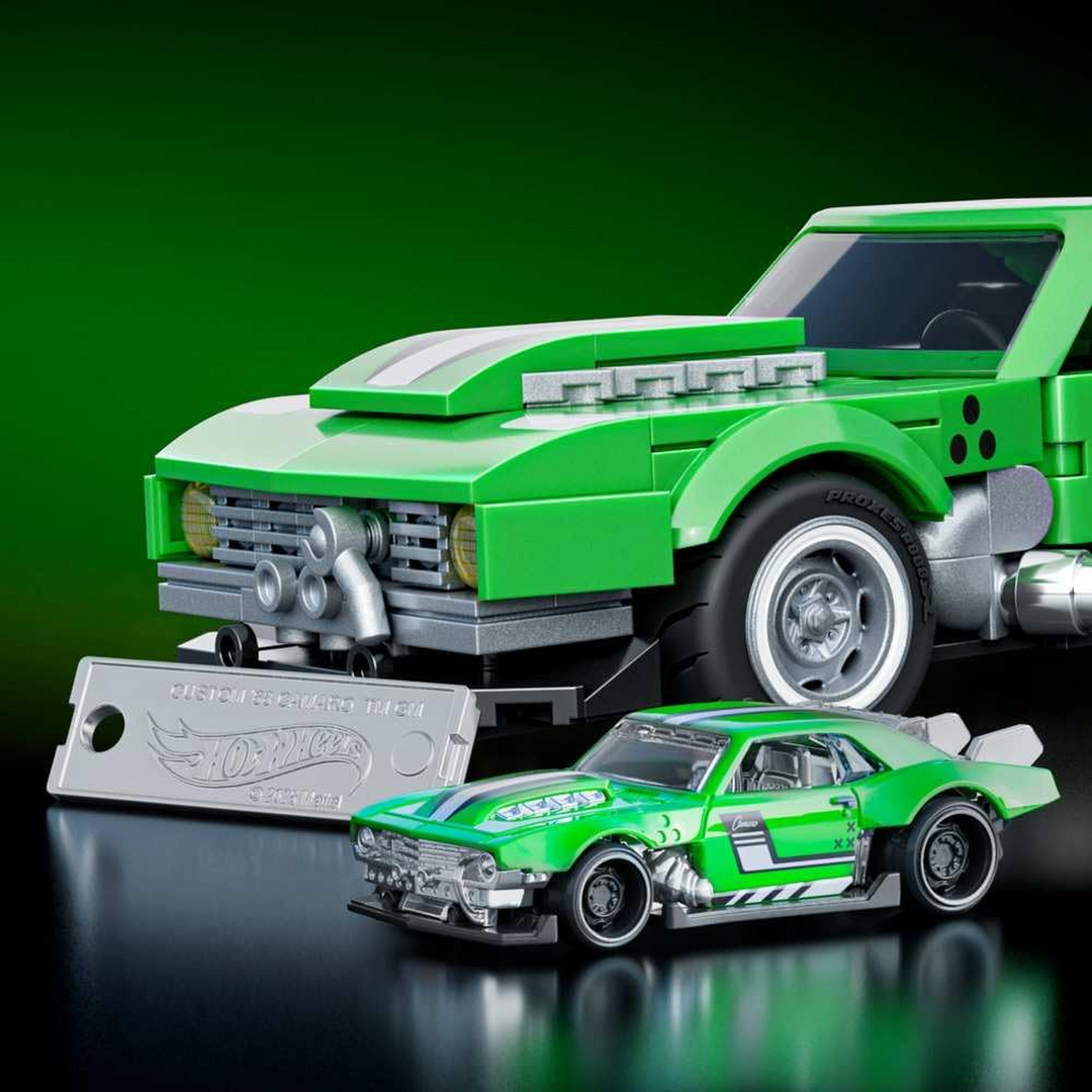 Mattel Brick Shop Hot Wheels Custom &
