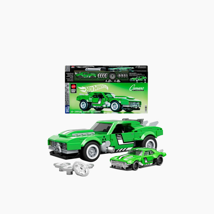 Mattel Brick Shop Hot Wheels Custom &