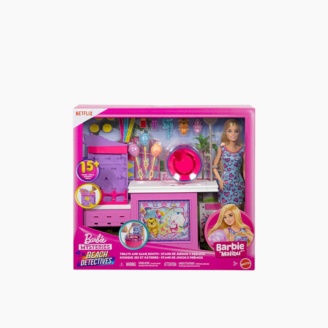 Barbie Mysteries Beach Detectives Doll, Playset and Accessories